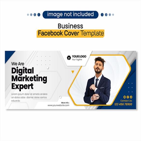 Business Facebook Cover Template A2