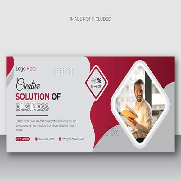Business Social Media Cover Design Template