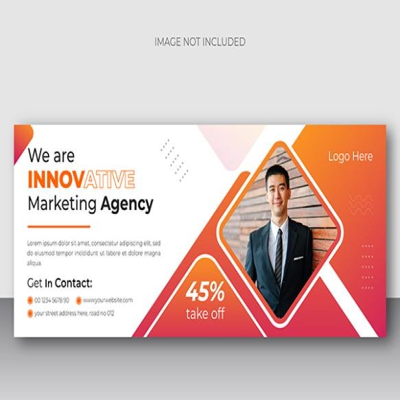 Corporate Business Facebook Cover Design Template