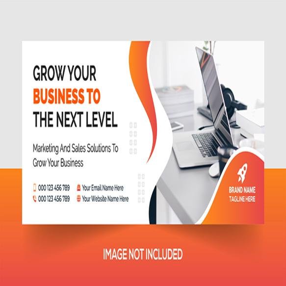 Corporate Business Social Media Facebook Cover Banner Template
