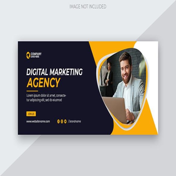 Corporate Business Social Media Facebook Cover Web Banner Template