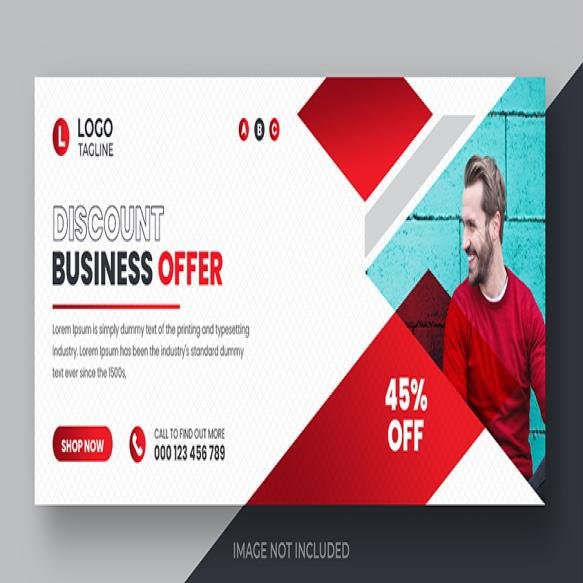 Corporate Digital Marketing Facebook Banner Social Media Template