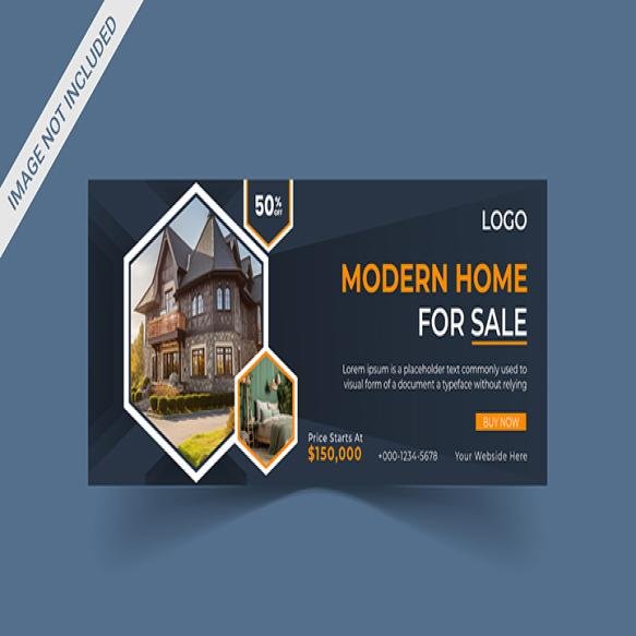 Corporate Real Estate Professional Social Media Cover Web Banner