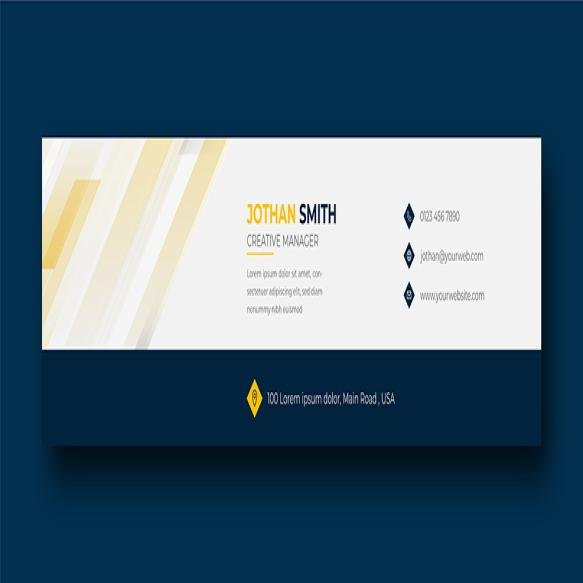 Creative Professional Personal Linkedin Banner Design
