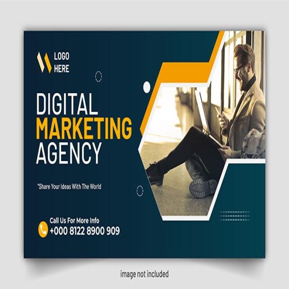 Digital Marketing Agency Banner Template Design