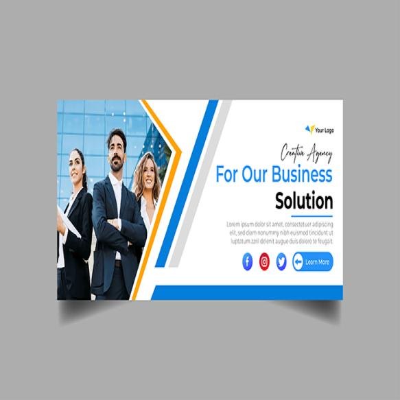 Digital Marketing Agency Vector Banner Design