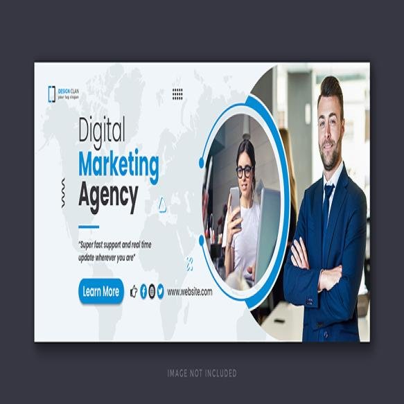 Digital Marketing Corporate Social Media Facebook Cover