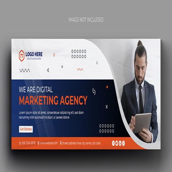Digital Marketing Corporate Social Media Facebook Cover Template (1)
