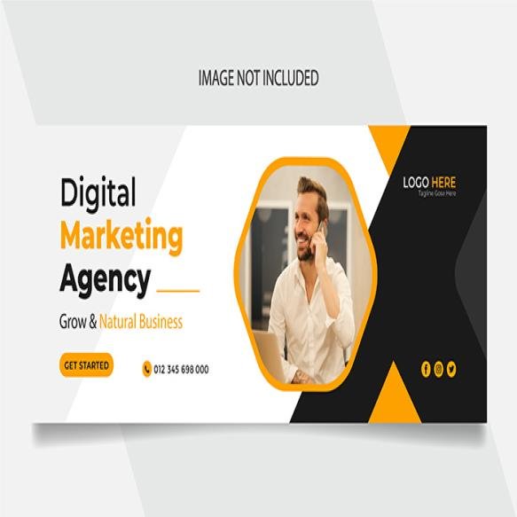 Digital Marketing Facebook Banner Template (1)