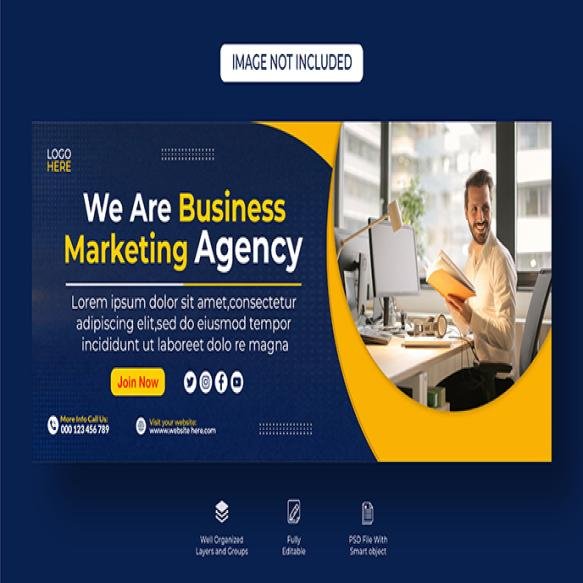 Digital Marketing Facebook Banner Template (2)