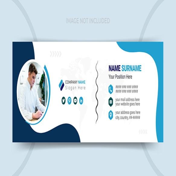 Email Signature Template Design