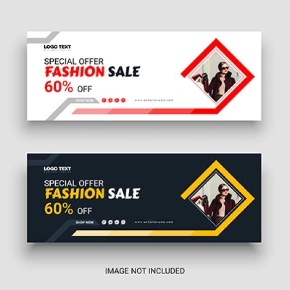 Facebook Cover Design Vector Format