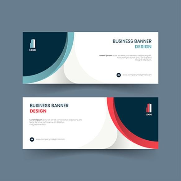 Fanpage Cover Banner Design Set