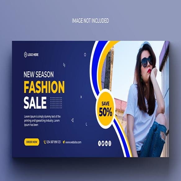 Fashion Sale Social Media Banner Facebook Cover Photo Design Template (1)