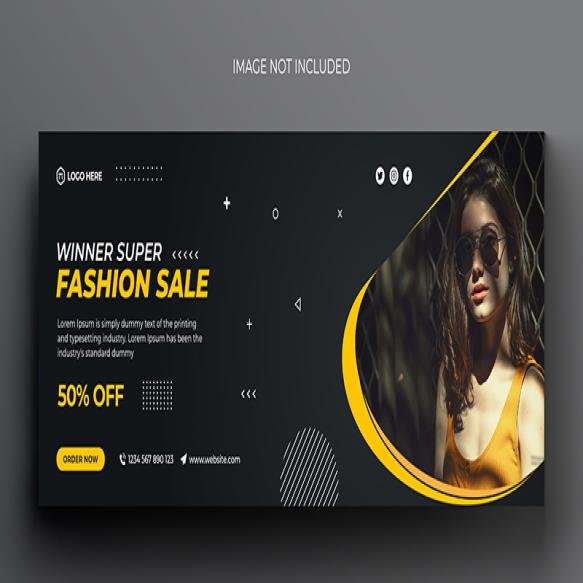 Fashion Sale Social Media Banner Facebook Cover Photo Design Template (3)