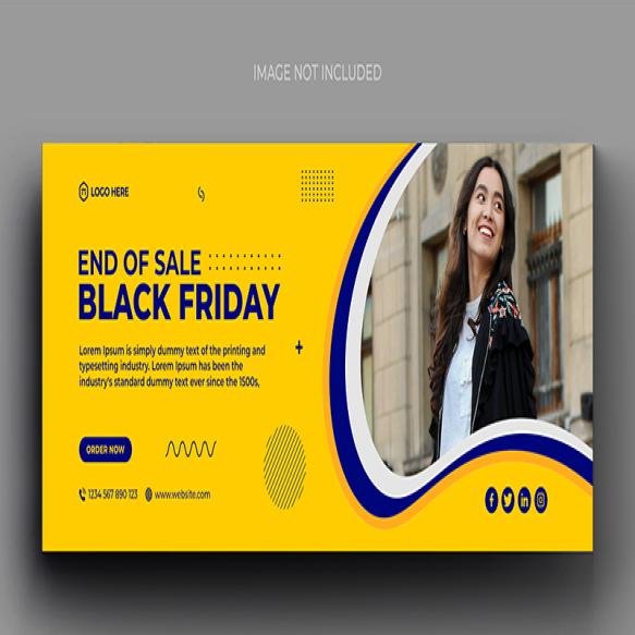 Fashion Sale Social Media Banner Facebook Cover Photo Design Template