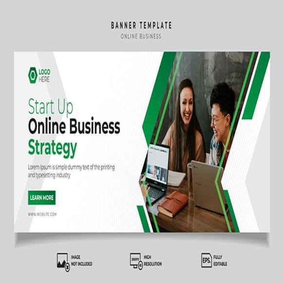 Marketing Business Banner Template Online Business Banner Premium Vector Web Banner Template
