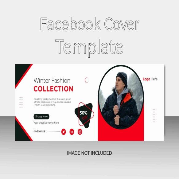 Modern Facebook Cover Template Business Banner