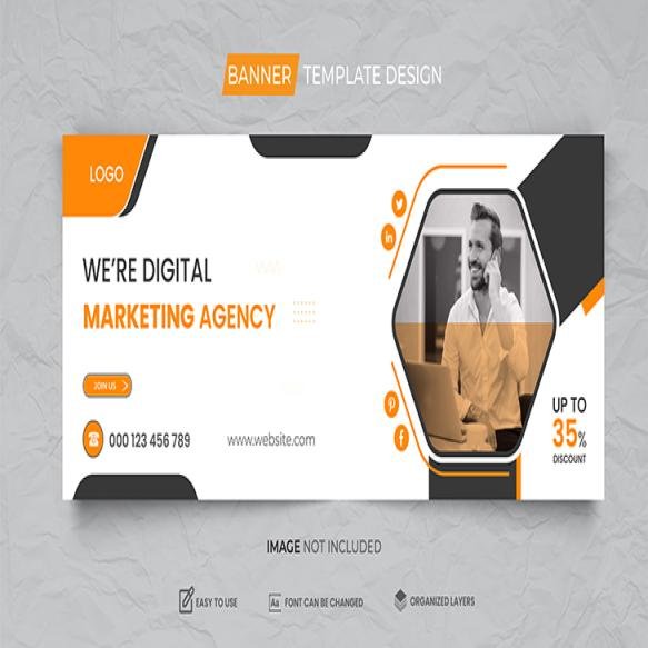 Premium High Quality Web Banner Design