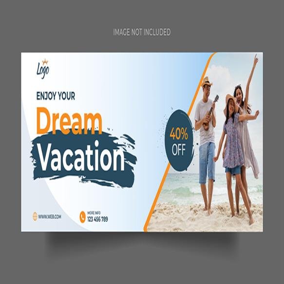 Travel Web Banner Design