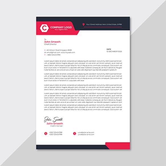 Business Corporate Letterhead Design
