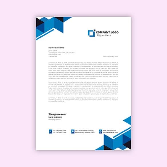 Corporate Letterhead Design