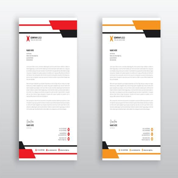 Creative Modern Business Letterhead Template (1)