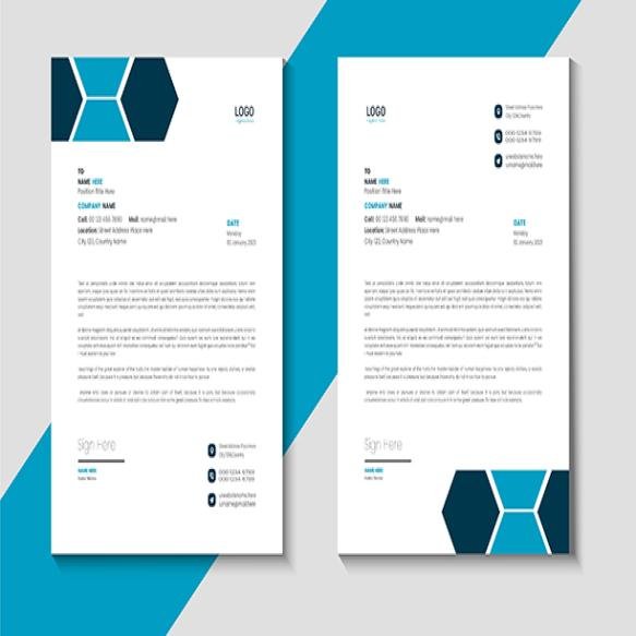 Letterhead Business Template