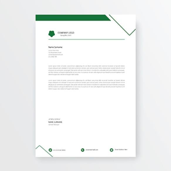 Letterhead Mokcup