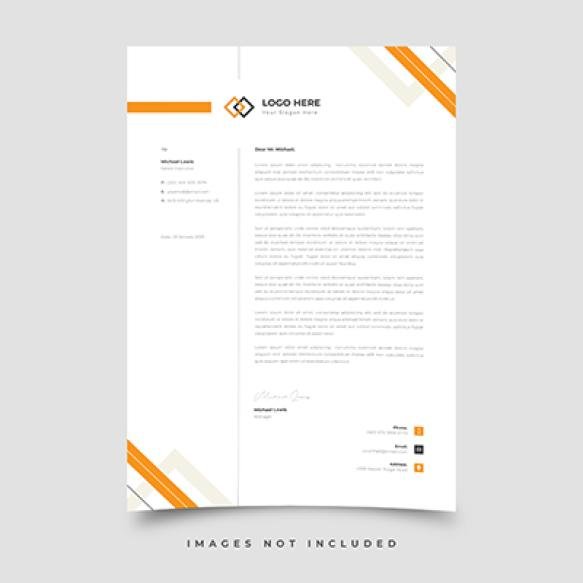 Letterhead Template (4)