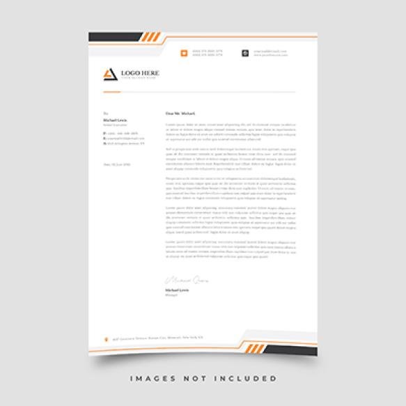 Letterhead Template (5)