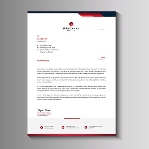 Letterhead Template (6)