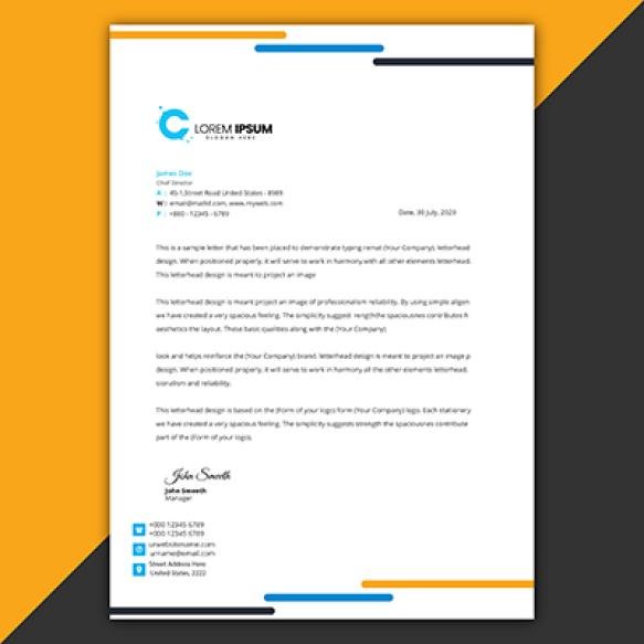 Letter Head Template