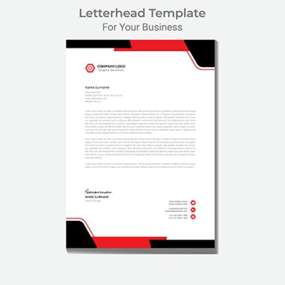 Letterhead Template Your Business Very Easy Customize Every File (2)