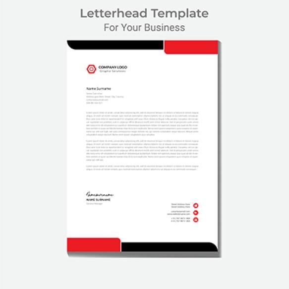 Letterhead Template Your Business Very Easy Customize Every File (3)