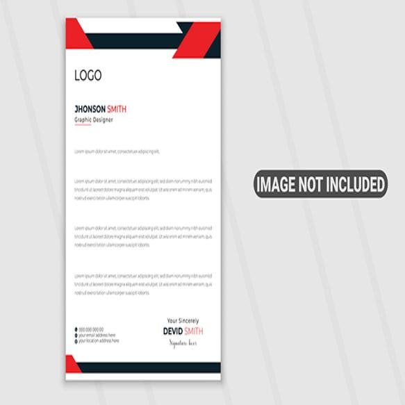 Modern Business Corporate Letterhead Design Template