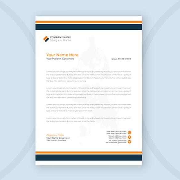 Modern Business Corporate Letterhead Template (8)