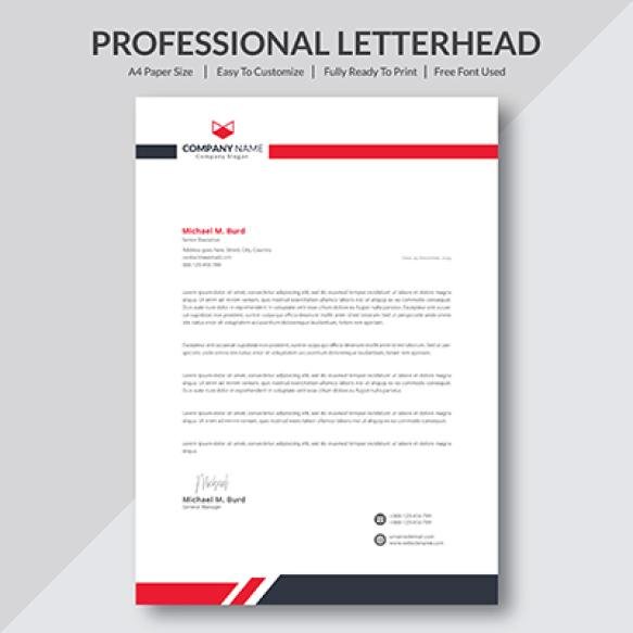 Modern Company Letterhead (1)