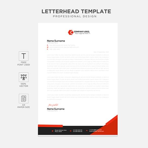 Simple Creative Modern Letterhead Templates