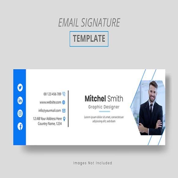 Email Signature Template Personal Facebook Cover Template