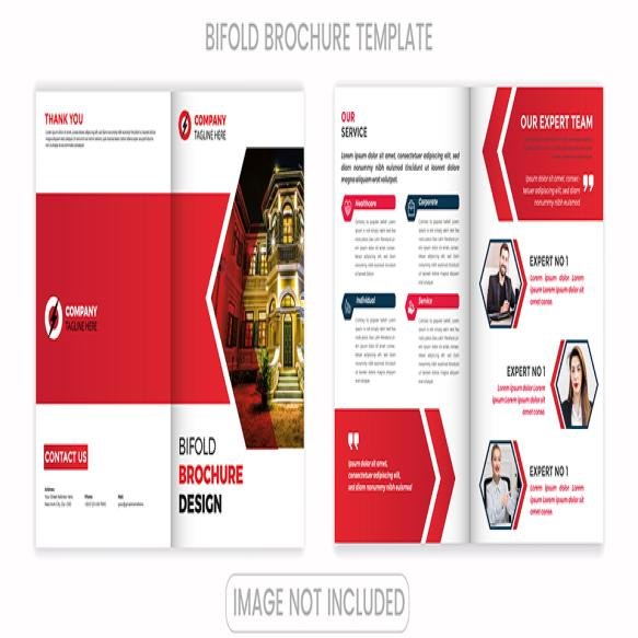 4 Page Brochure Design Annual Report Company Profile Corporate Brochure Design