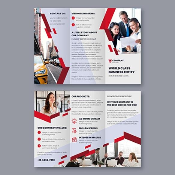Abstract Trifold Brochure Template (1)