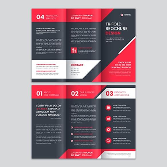 Abstract Trifold Brochure Template (2)
