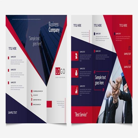 Abstract Trifold Brochure Template (3)