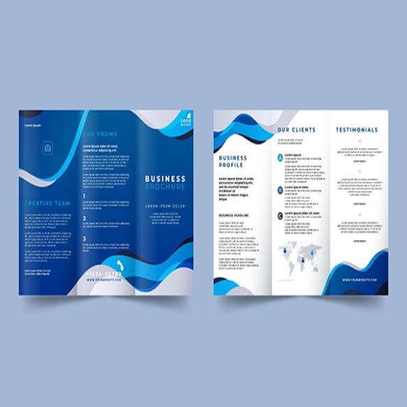 Abstract Trifold Brochure Template (4)