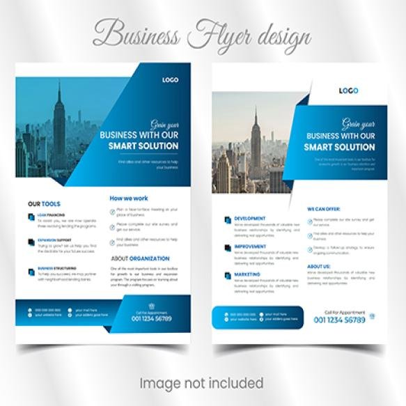 Brochure Design Template Vector Blue Abstract Square Cover Book Minimal Portfolio Presentation Post