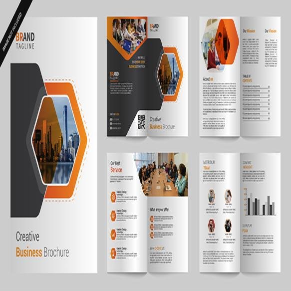 Brochure Website Called Company That Is Called Company