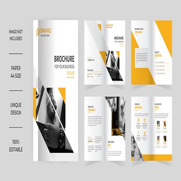 Business Company Profile Brochure Template Design