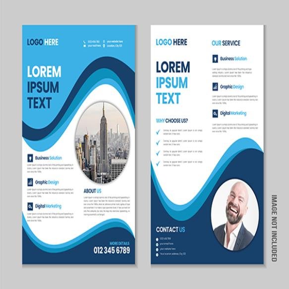 Business Flyer Brochure Annual Report Portfolio Magazine Poster Modern Presentation Design