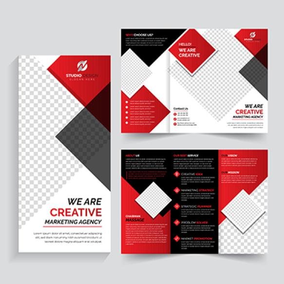 Business Marketing Tri Fold Brochure Design Corporate Business Tri Fold Brochure Template Design (1)